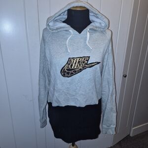 Nike Light Green And Black Women's Hoodie